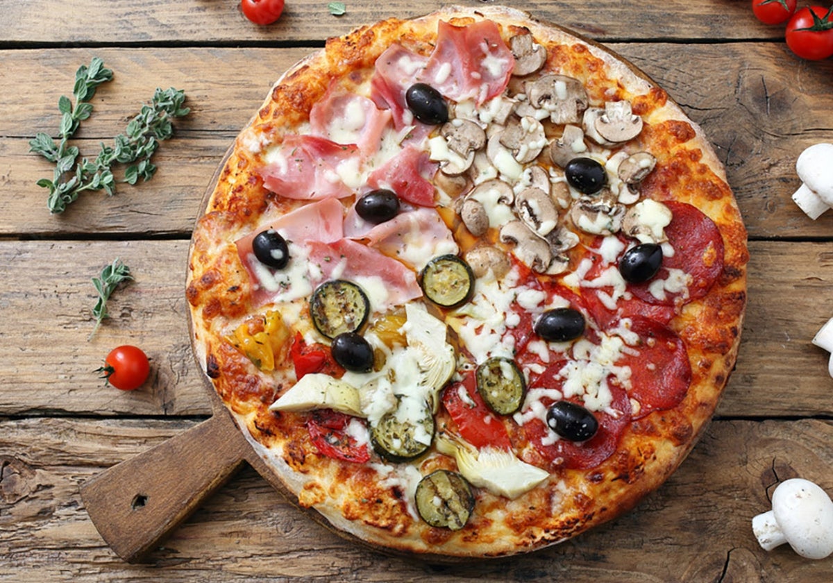 ¿A qué debe su nombre la pizza 'cuatro estaciones'?