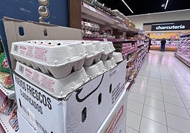 Los huevos han sido el producto que más ha encarecido la cesta de la compra en Euskadi en lo que va de año.