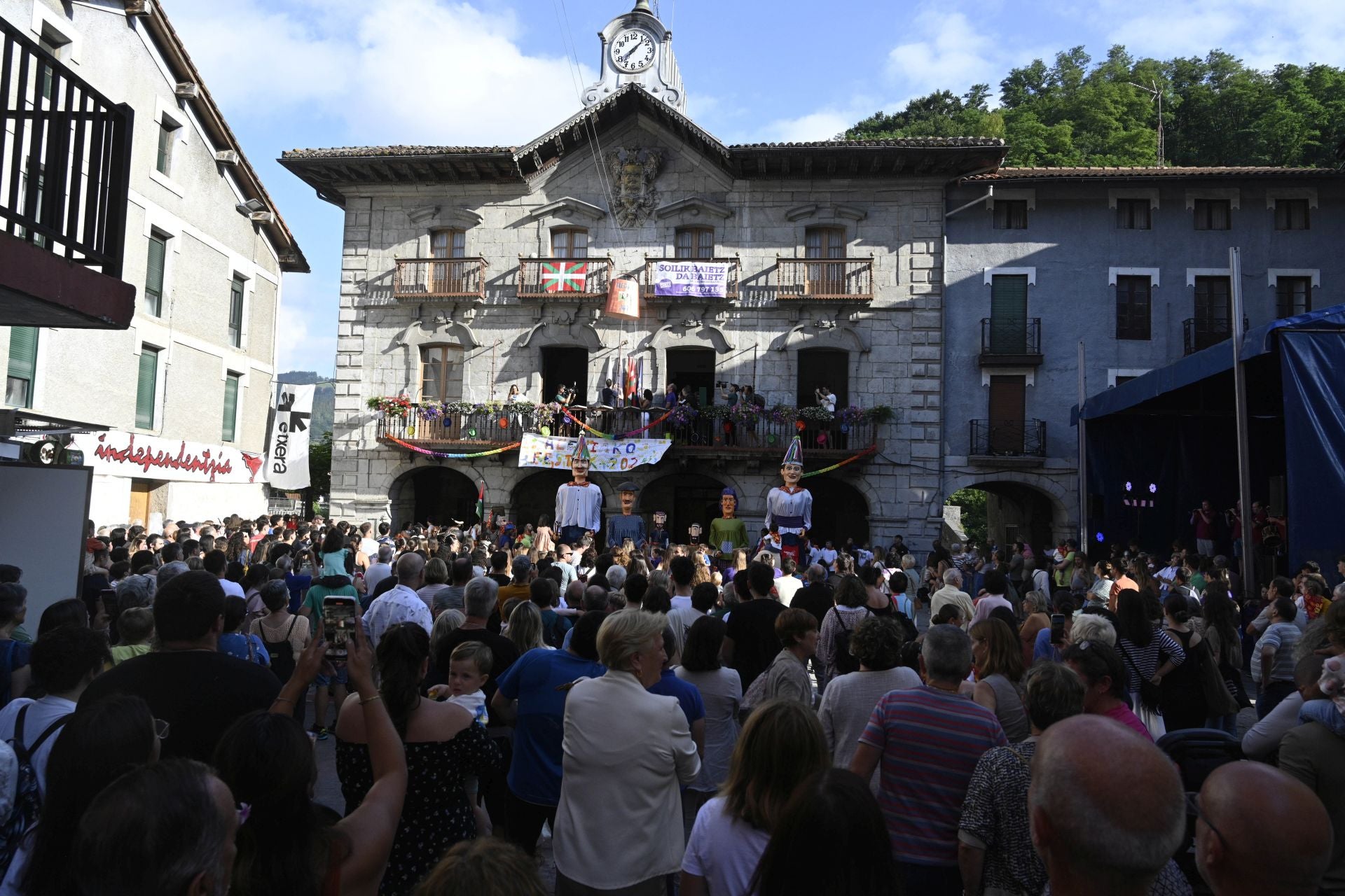Las Fiestas del Carmen llegan a Alegia