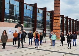 2021eko apirilaren 17an agerraldia egin zuten Netflix Euskaraz egitasmoko kideek Durangon.