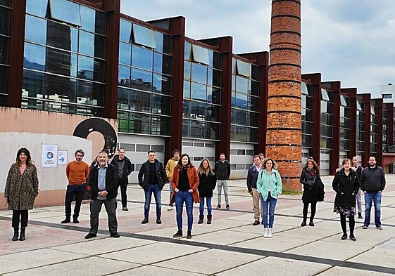 2021eko apirilaren 17an agerraldia egin zuten Netflix Euskaraz egitasmoko kideek Durangon.