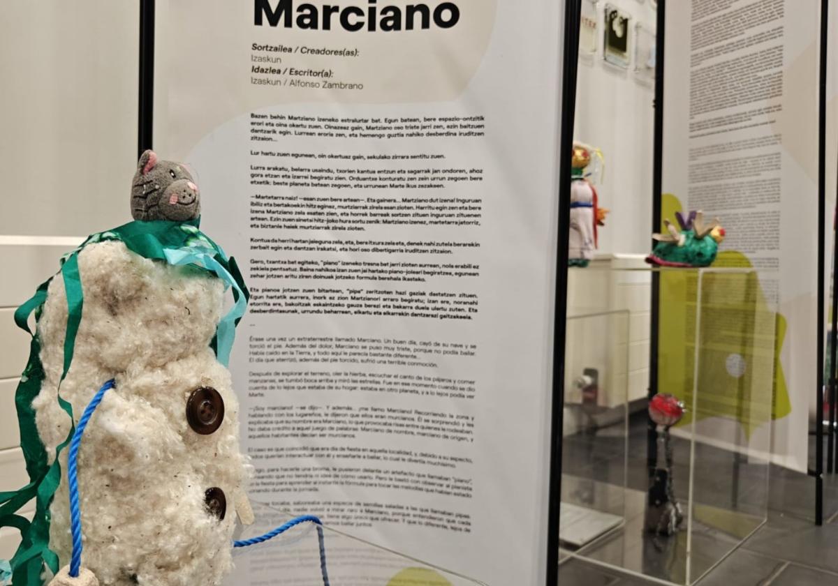 Todos los títeres están elaborados con productos ecológicos.