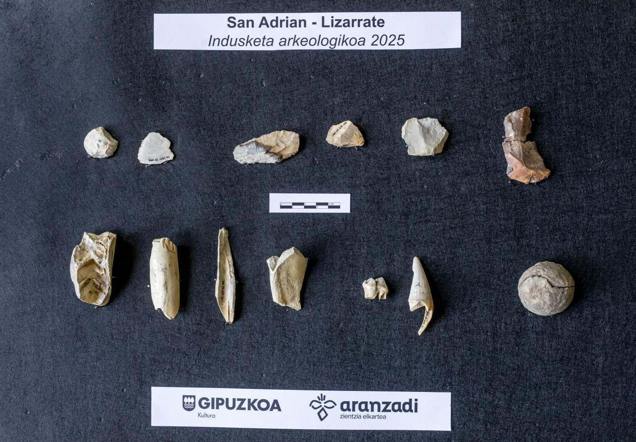 Restos de los neandertales en Zegama