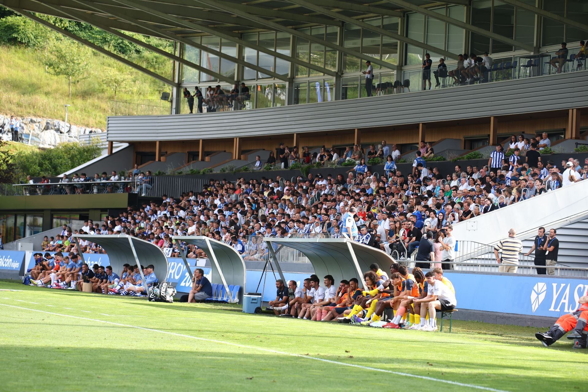 Victoria de la Real en el primer partido de pretemporada