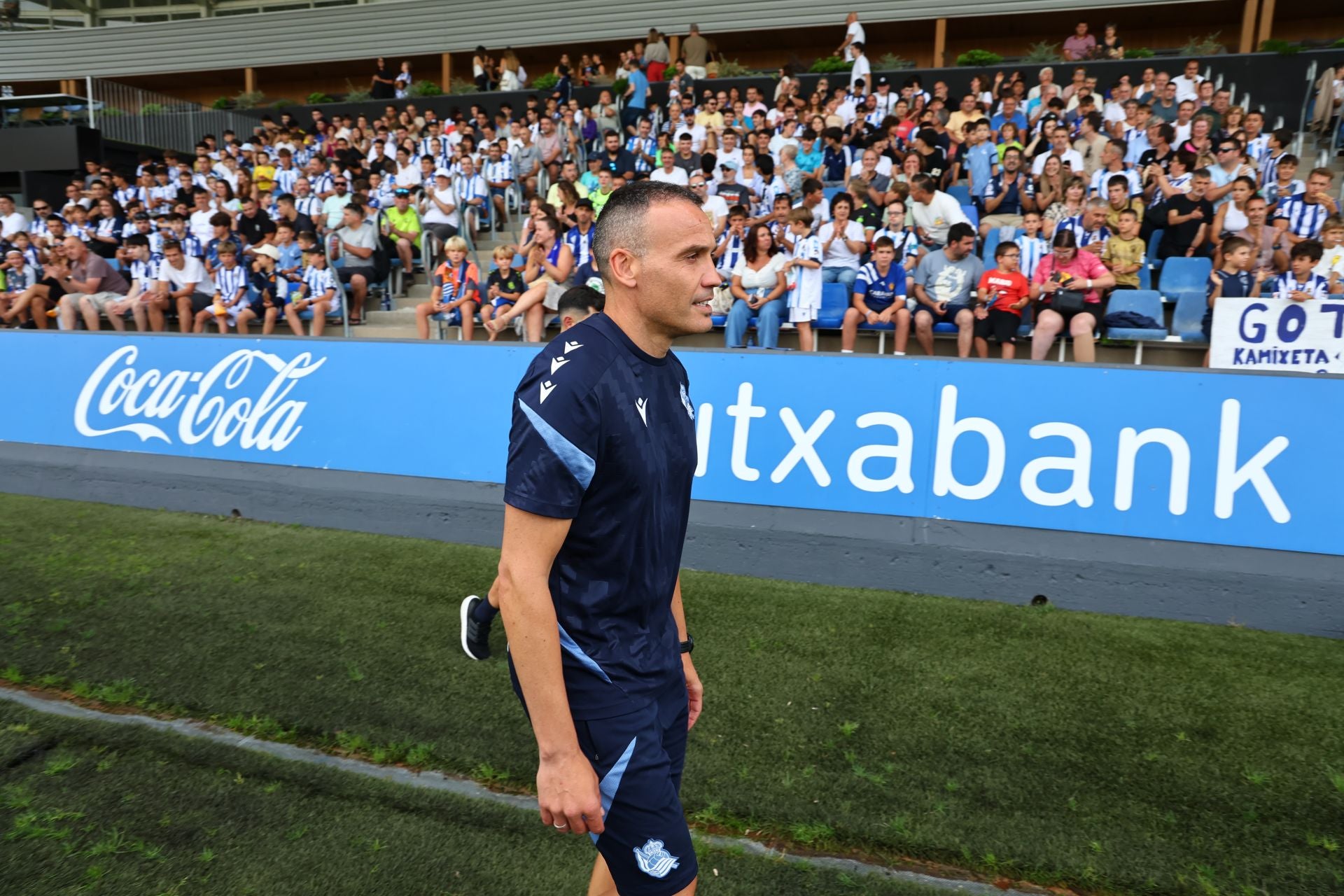 Victoria de la Real en el primer partido de pretemporada