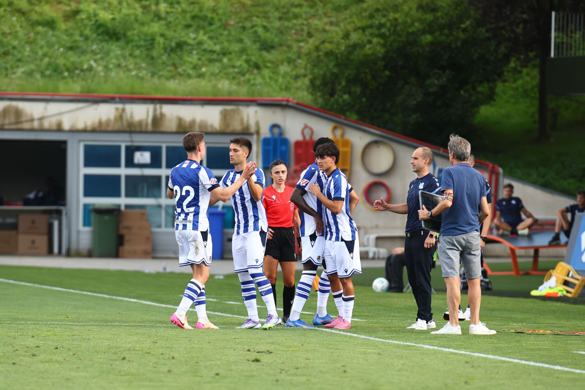 Victoria de la Real en el primer partido de pretemporada