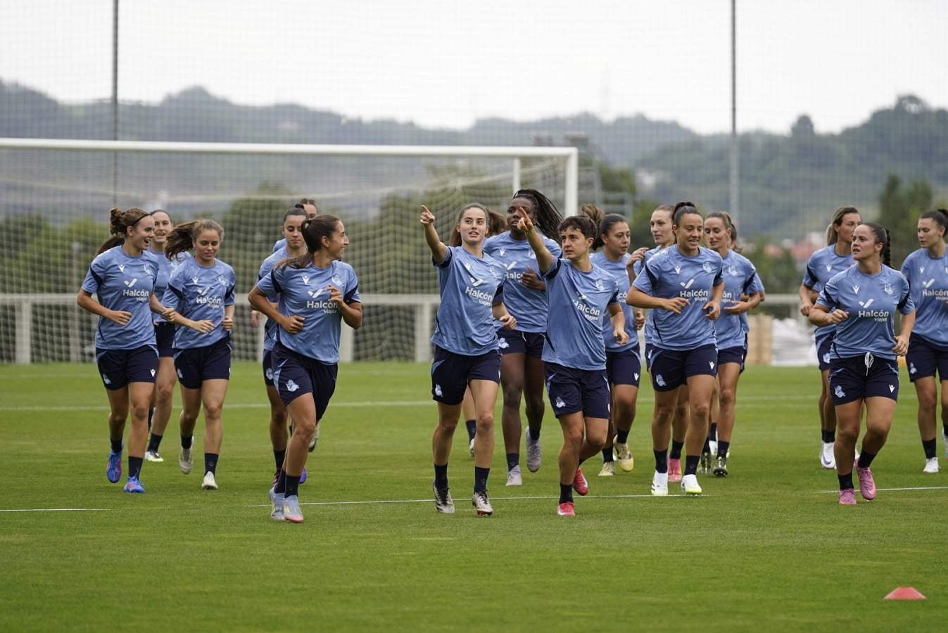 Primer entrenamiento bajo las órdenes de Arturo Ruiz