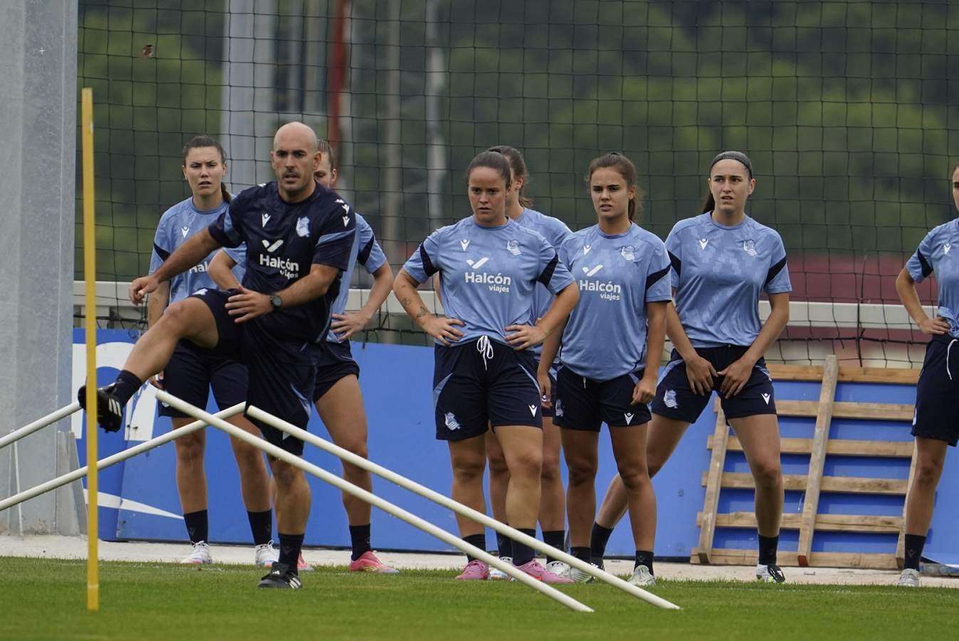 Primer entrenamiento bajo las órdenes de Arturo Ruiz