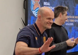 Mitxel Badiola siempre mantuvo un estrecho vínculo con el club.