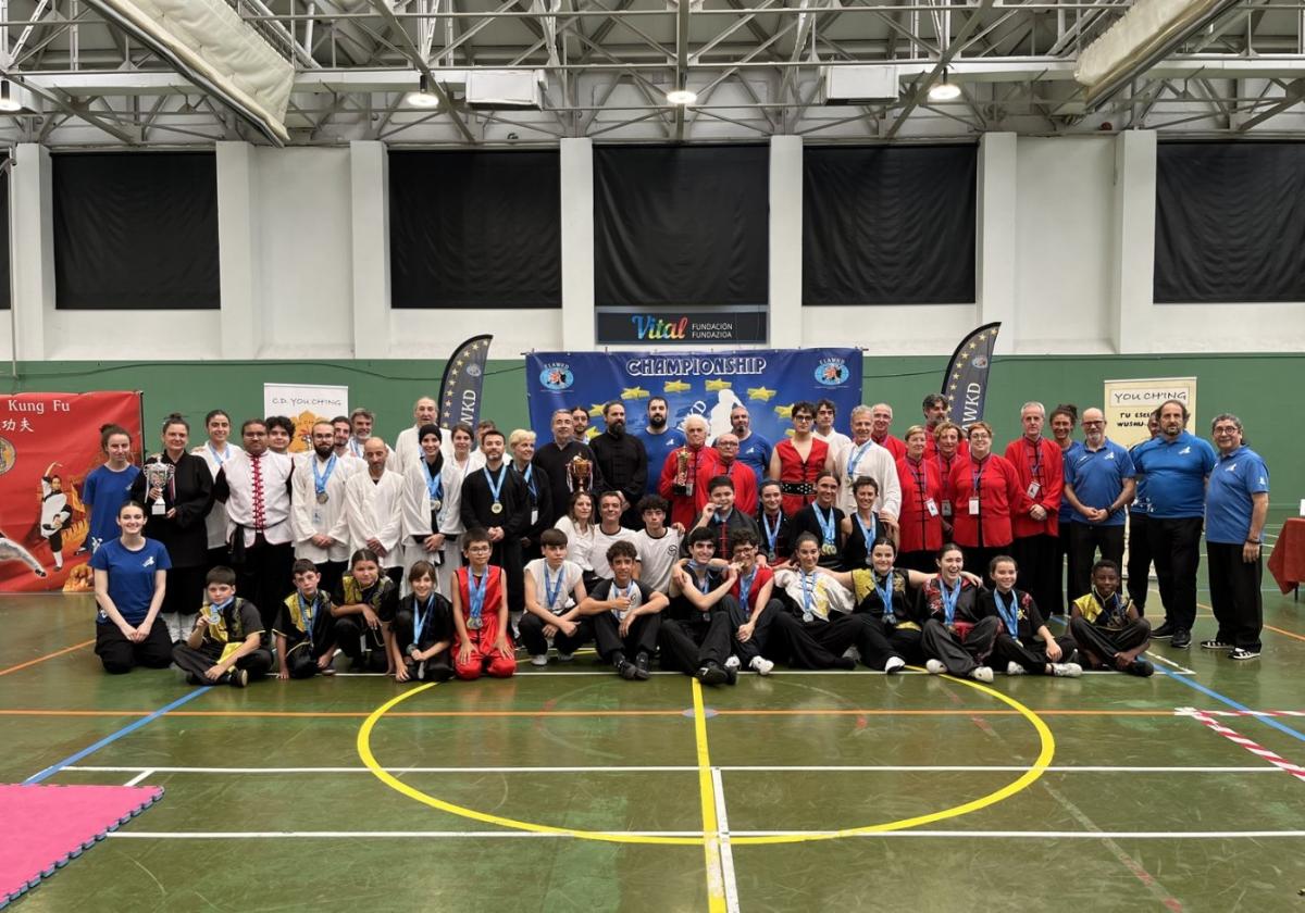 Medallas. Imagen de la competición del pasado fin de seemana.