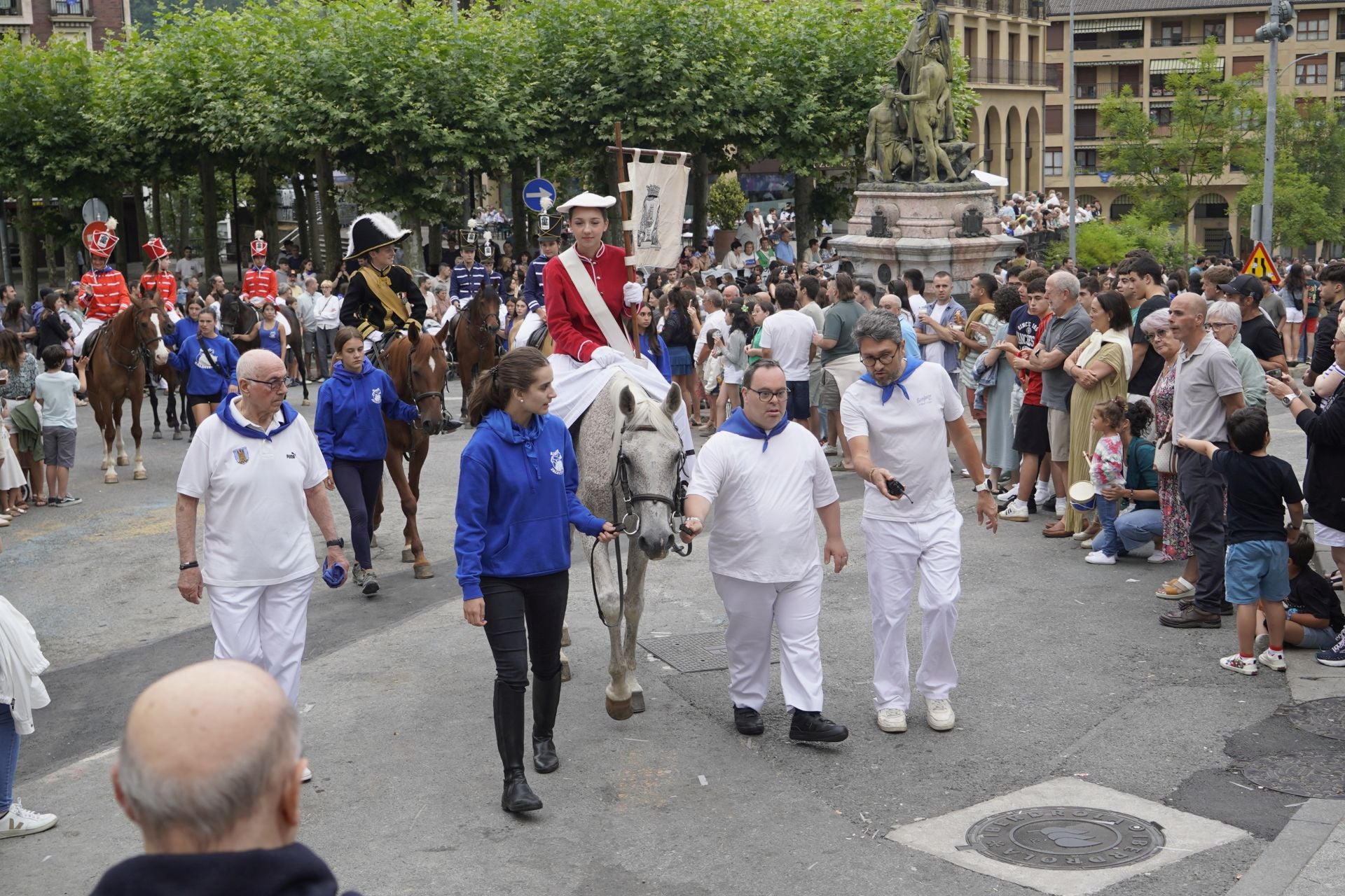 Domingo tamborrero en Ordizia