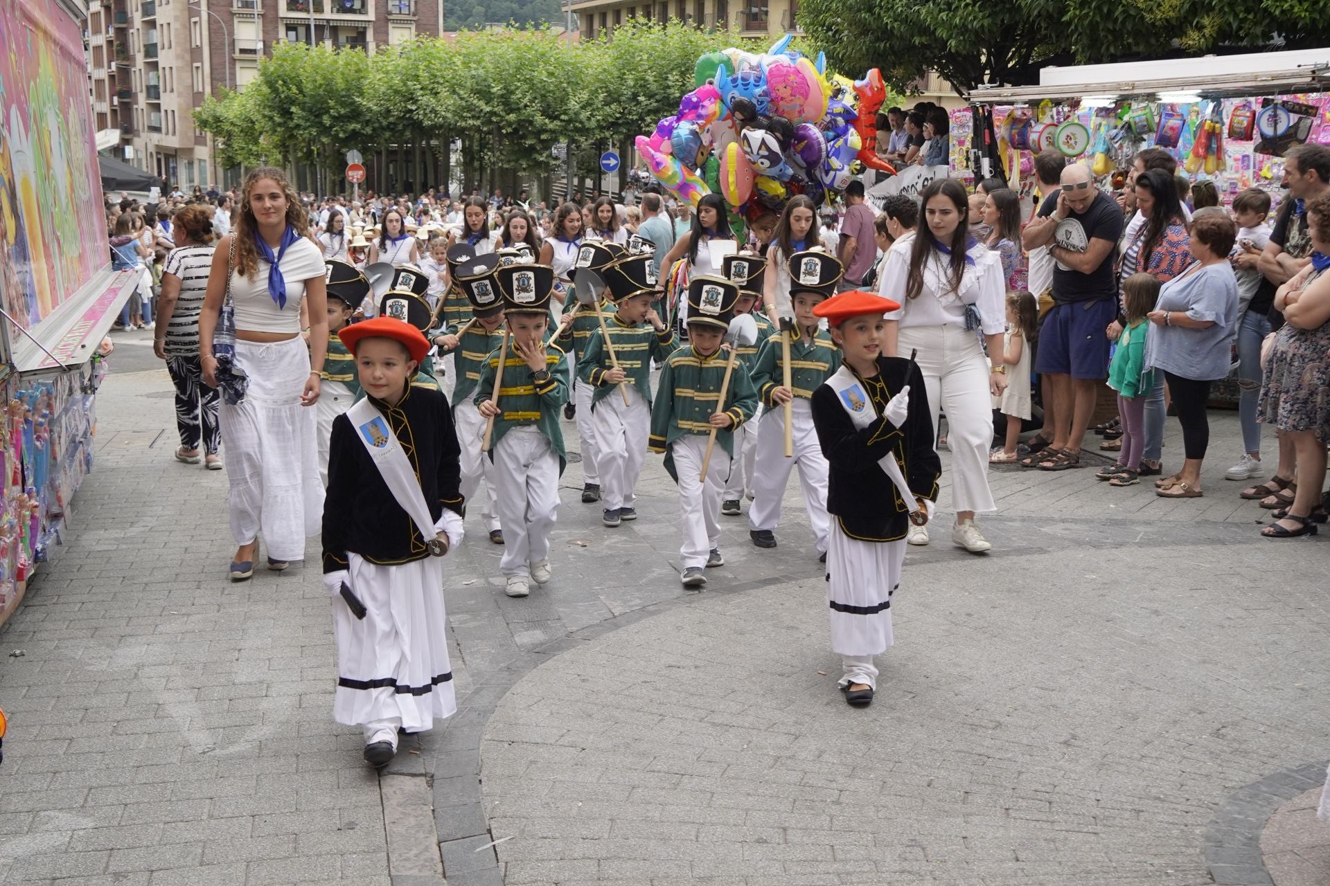 Domingo tamborrero en Ordizia