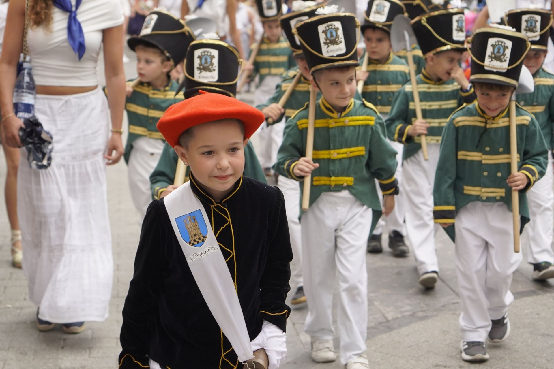 Domingo tamborrero en Ordizia