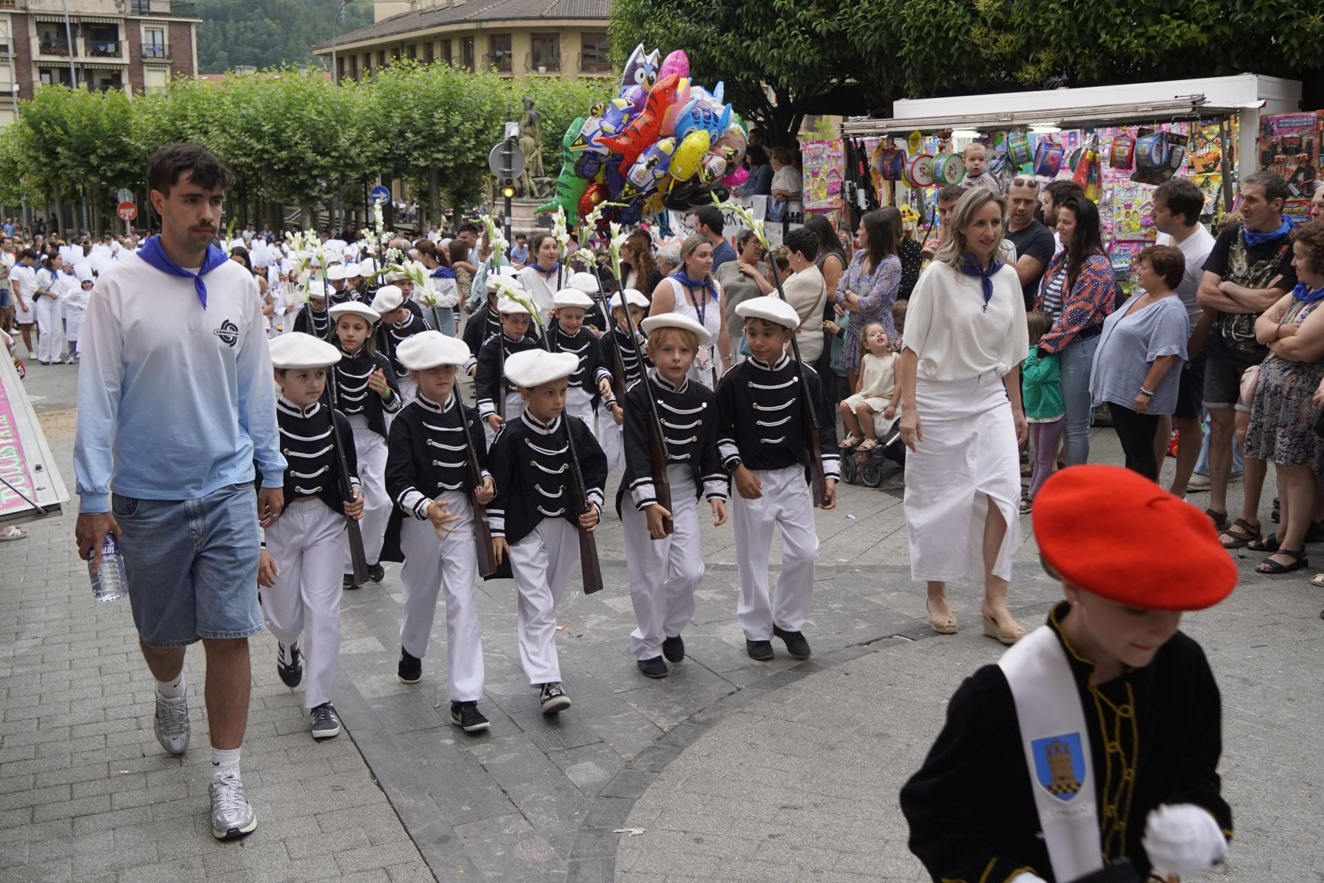 Domingo tamborrero en Ordizia