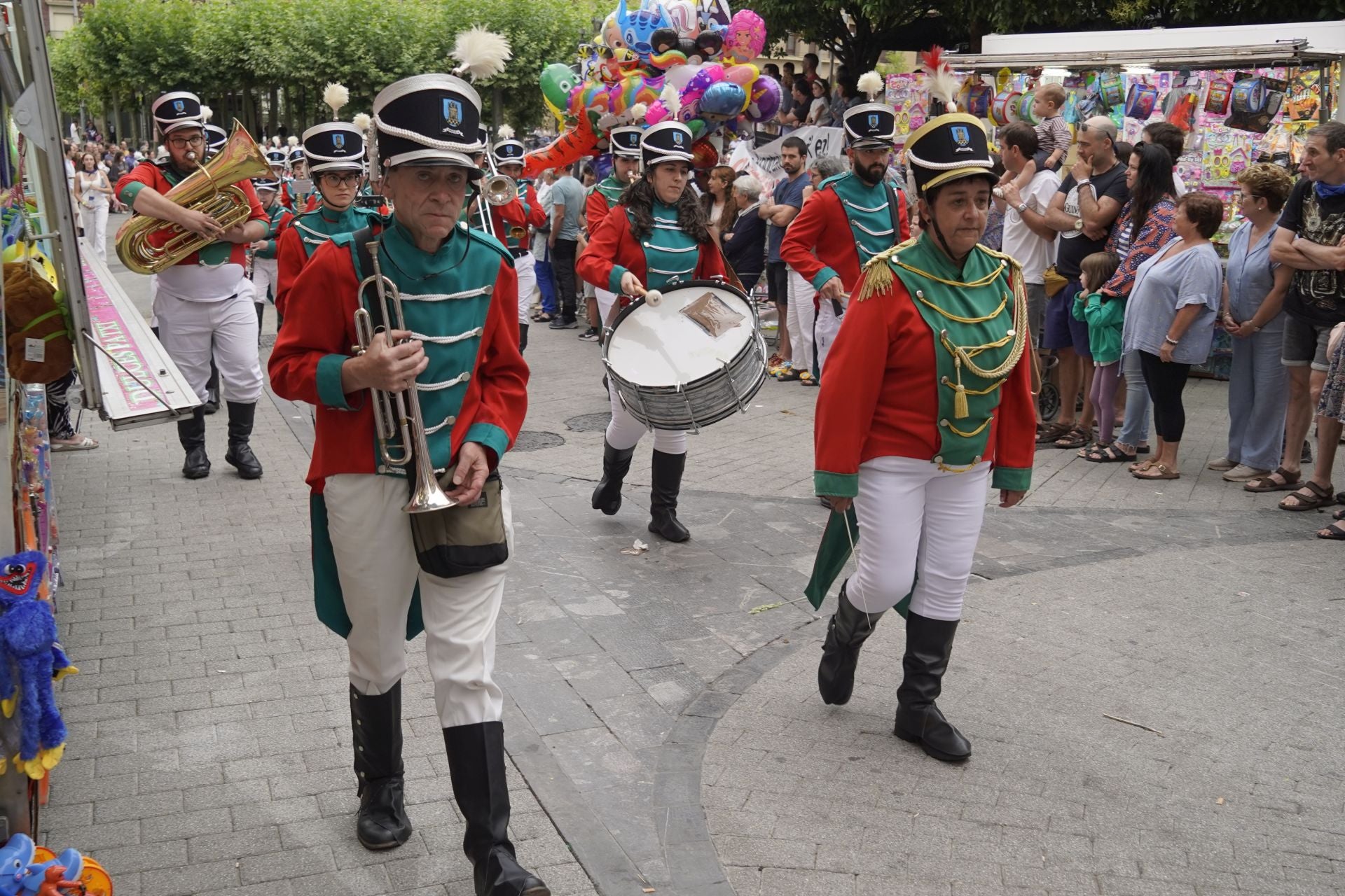 Domingo tamborrero en Ordizia