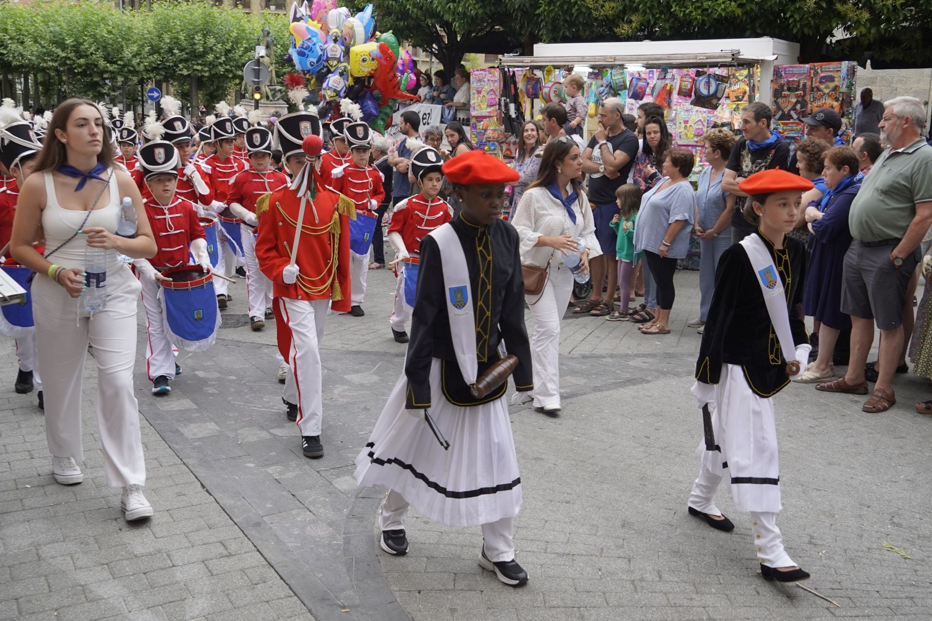 Domingo tamborrero en Ordizia