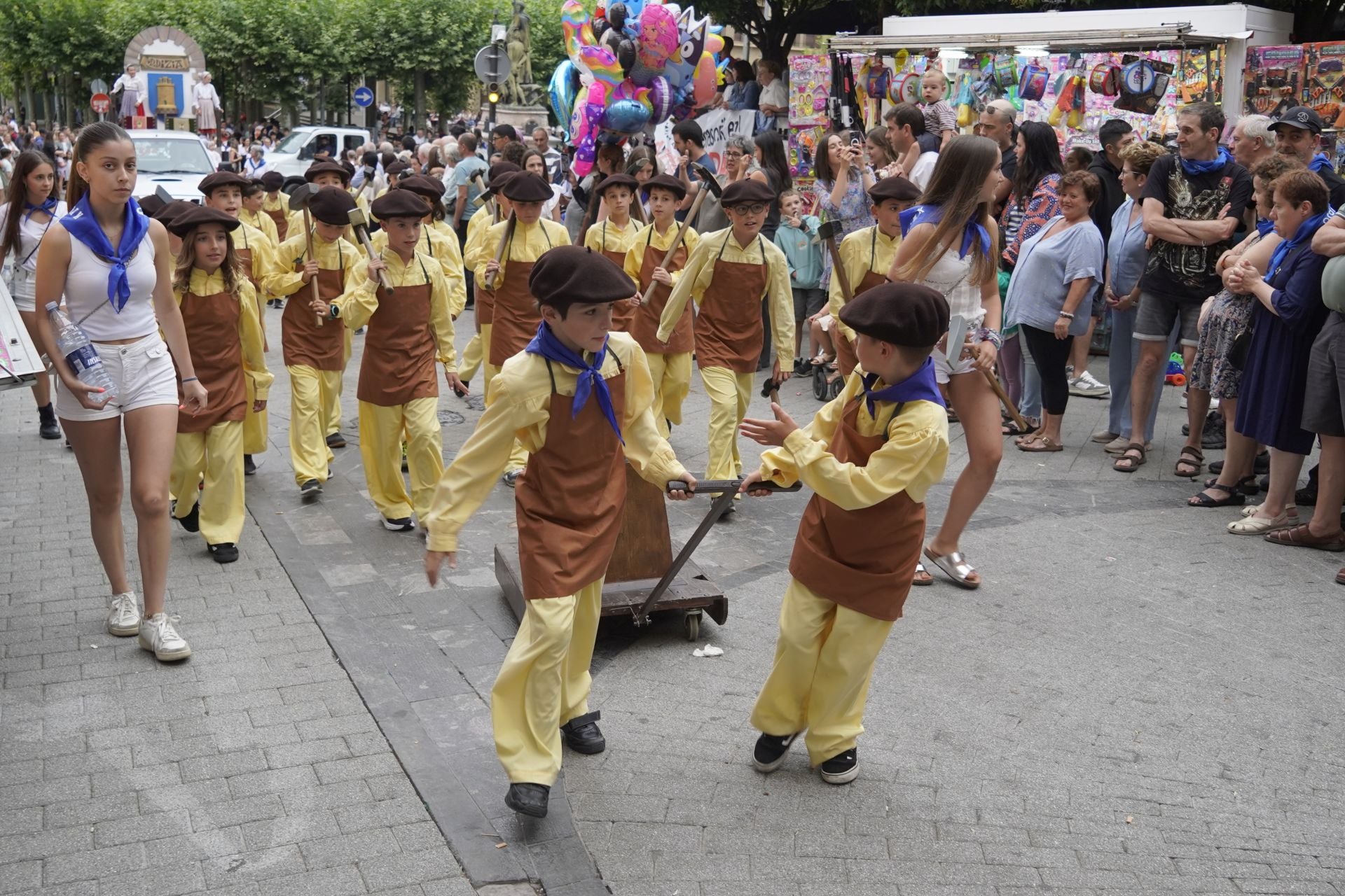 Domingo tamborrero en Ordizia