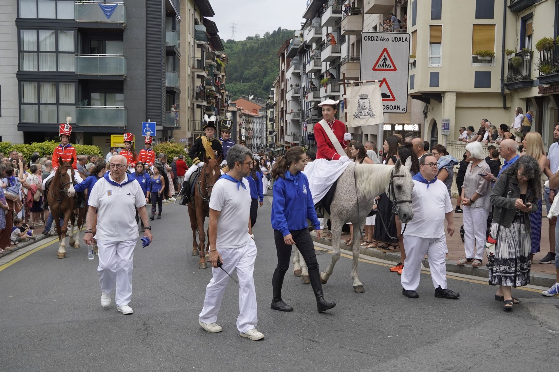 Domingo tamborrero en Ordizia