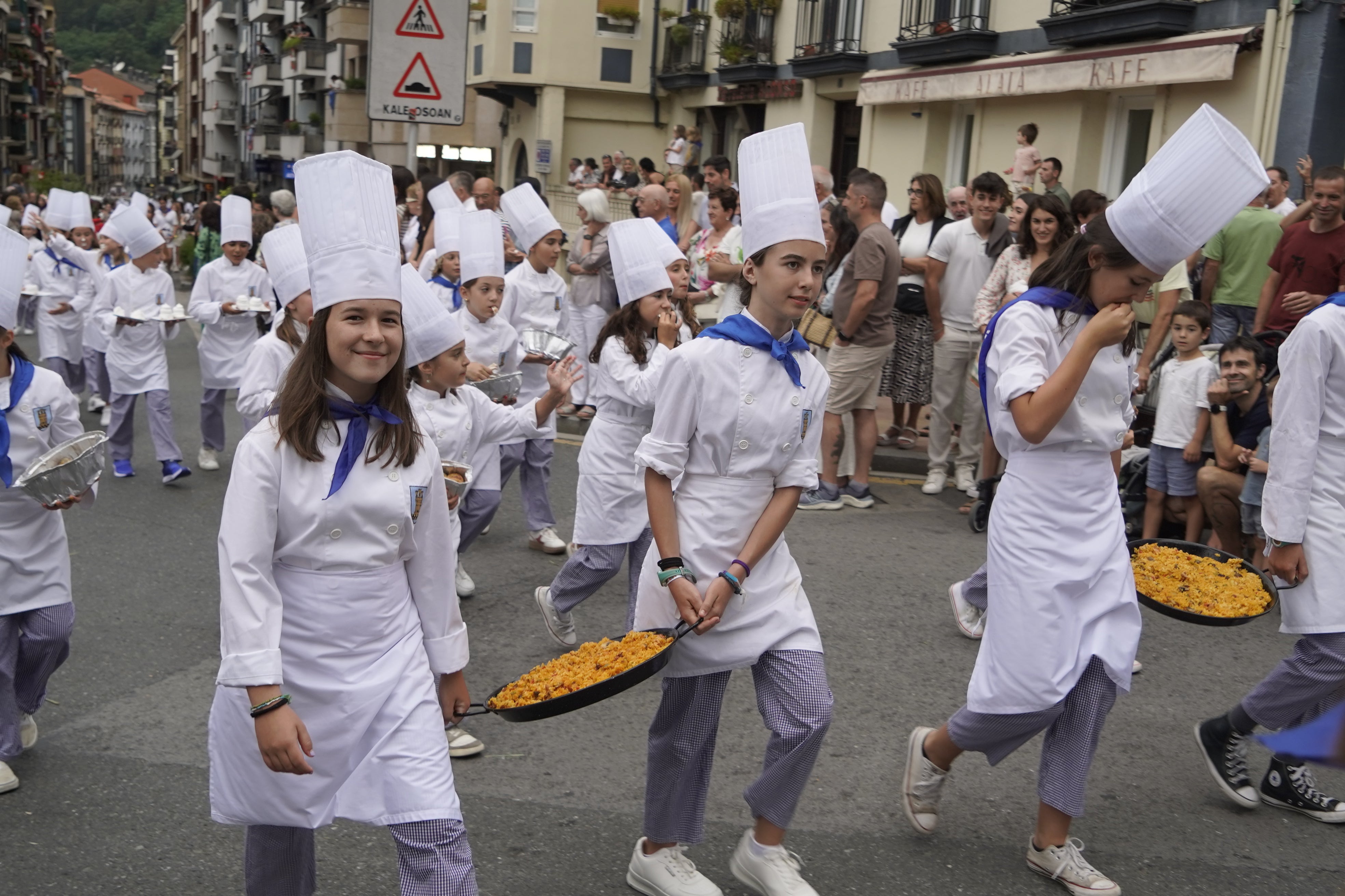 Domingo tamborrero en Ordizia