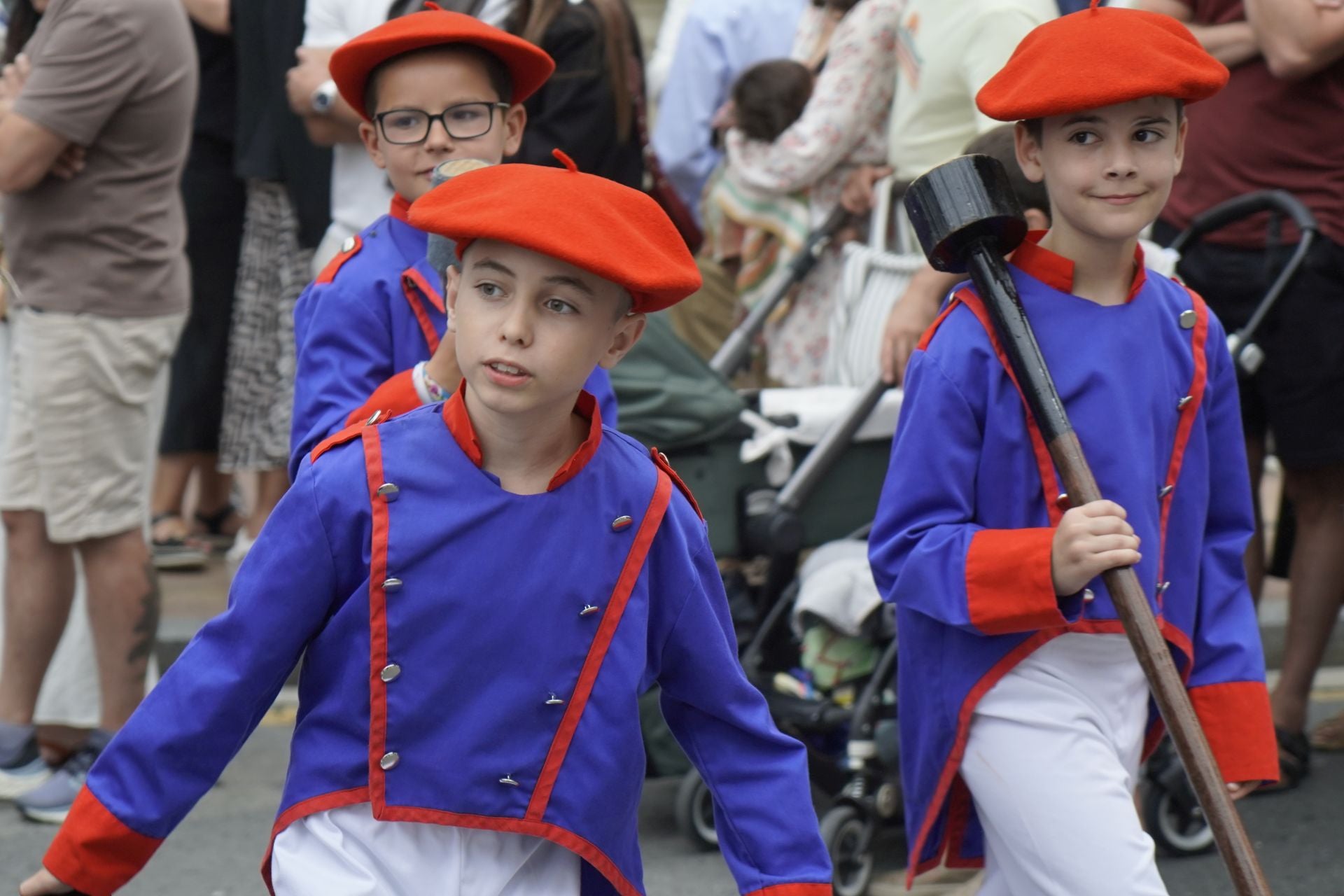 Domingo tamborrero en Ordizia