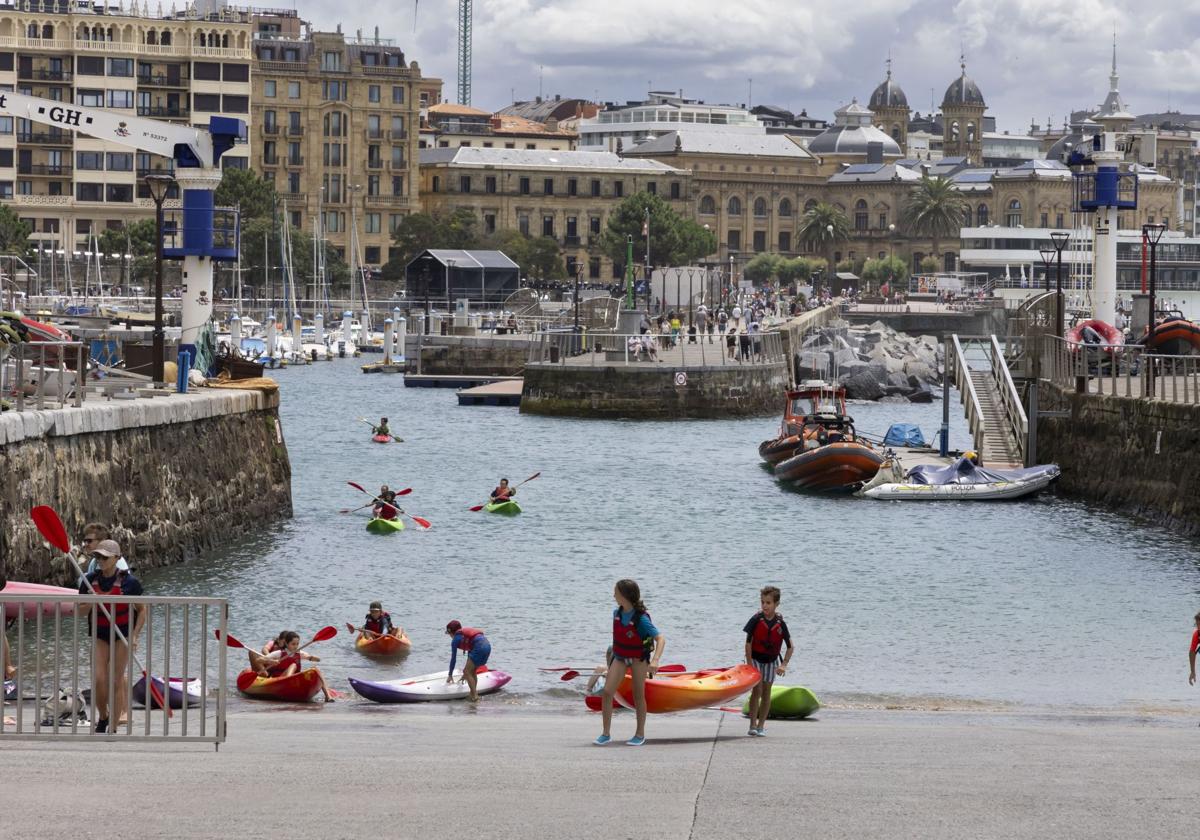 Rampa del Muelle de San Sebastián.