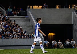 Take Kubo, este lunes en Japón.