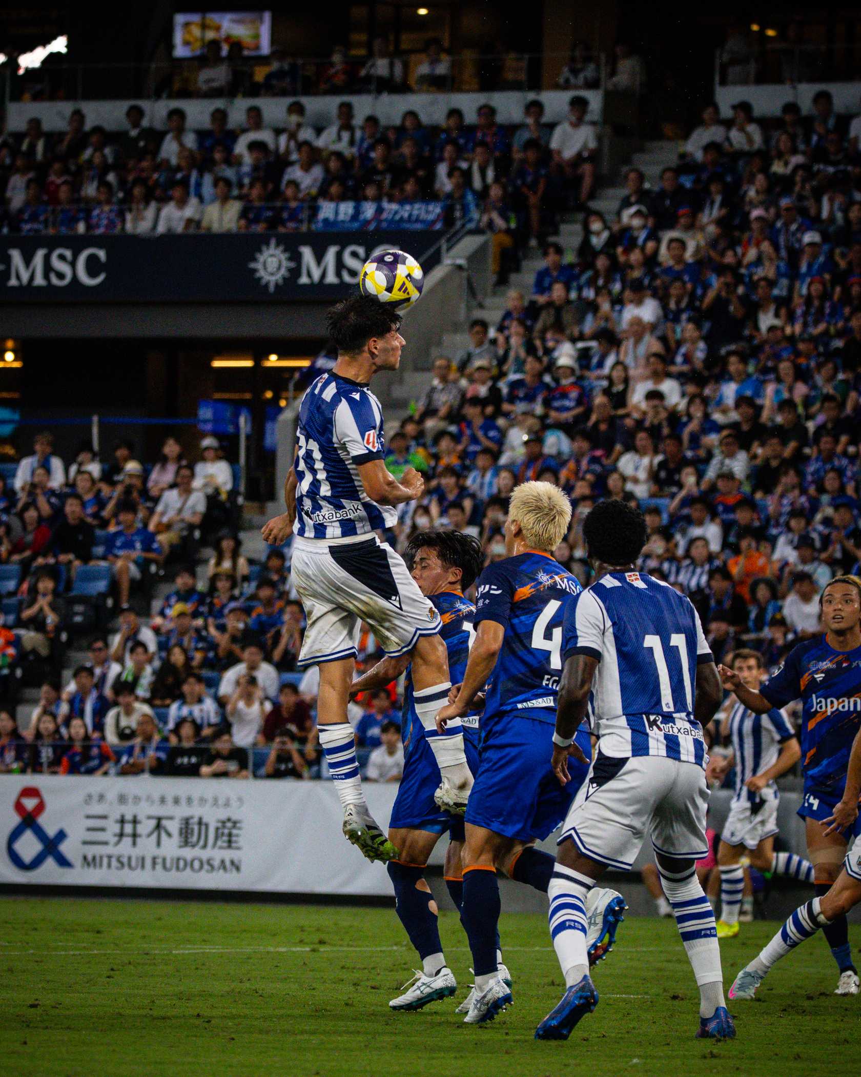 El V-Varen Nagasaki-Real Sociedad, en imágenes