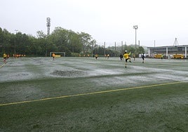 Campo del Sporting Herrera, uno de los participantes del proyecto.