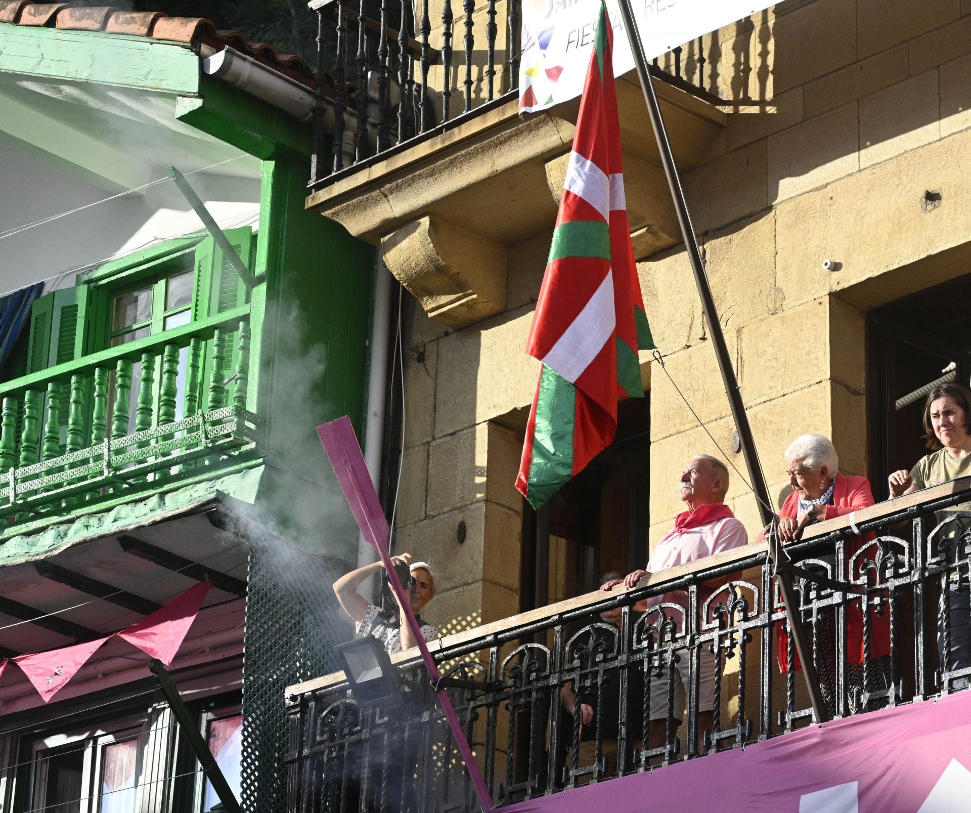 Pasai Donibane enciende el txupinazo