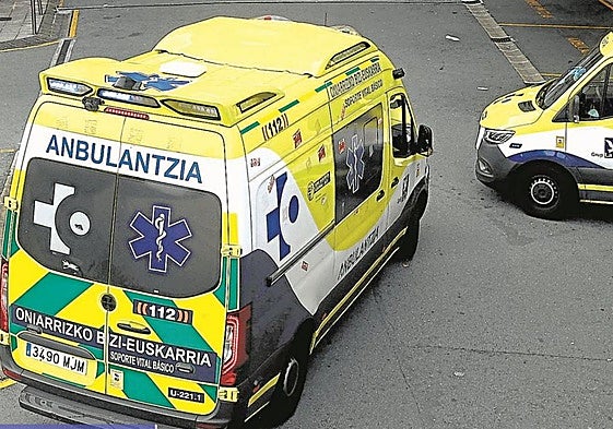Muere un transportista de Irun tras ser golpeado por una máquina en una empresa de Muxika