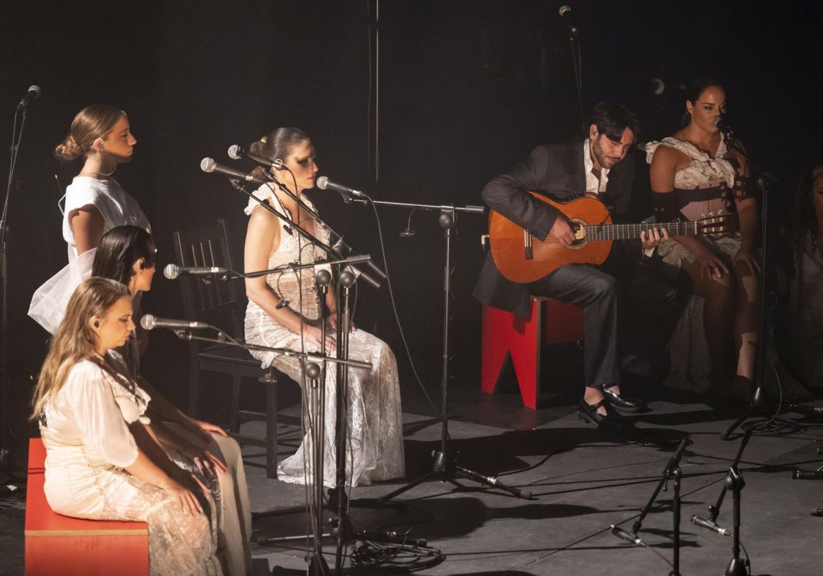 Yerai Cortés, durante su concierto este jueves en el Kursaal.