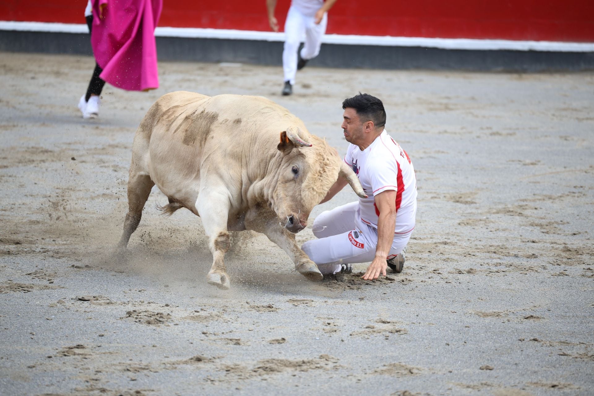 Los recortadores vuelven a triunfar en la plaza de Azpeitia
