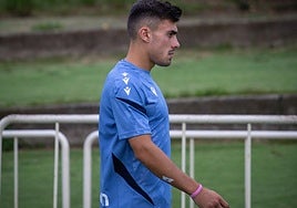 Barrenetxea, camino del entrenamiento.