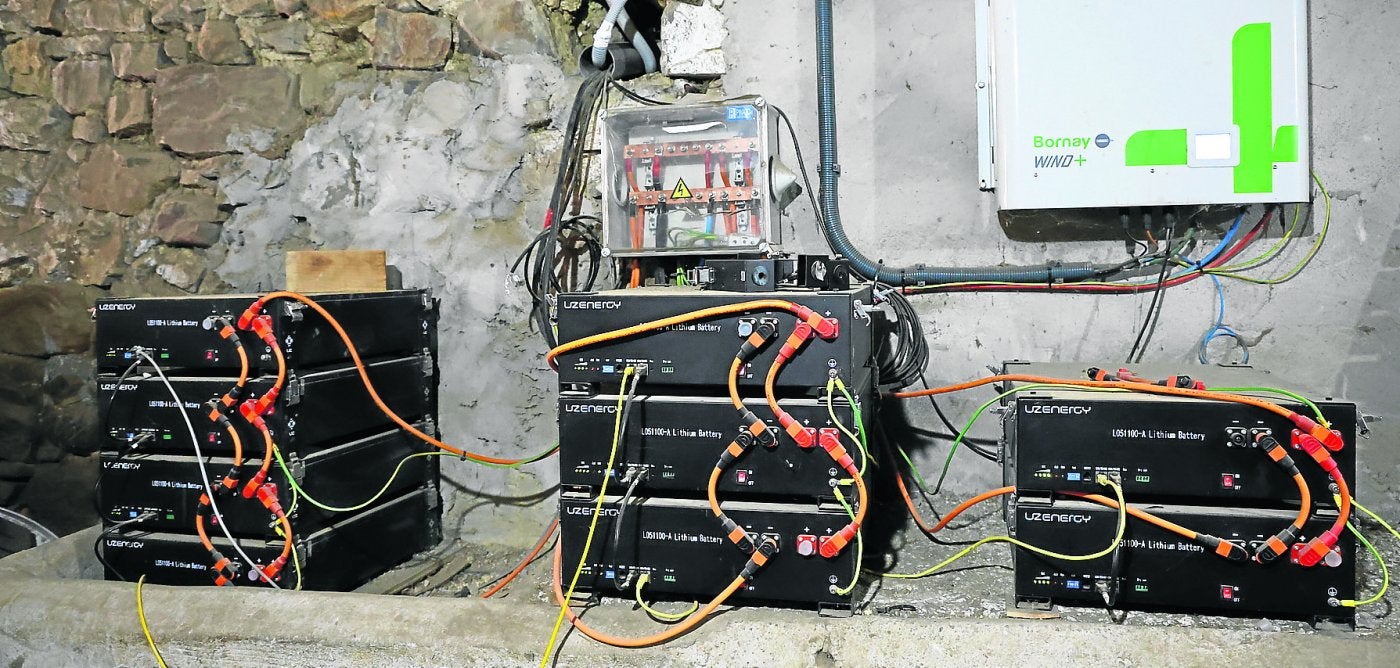 Imagen principal - Un caserío desconectado y sostenible