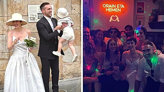 Así ha sido la discreta boda del actor Jon Plazaola: «Nos sentimos tan queridos»