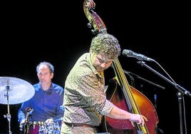 Pere Bujosa durante su matinal de este viernes en el Victoria Eugenia.