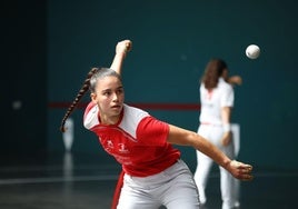 Laia Salsamendi ha dejado constancia de su clase en Villabona.