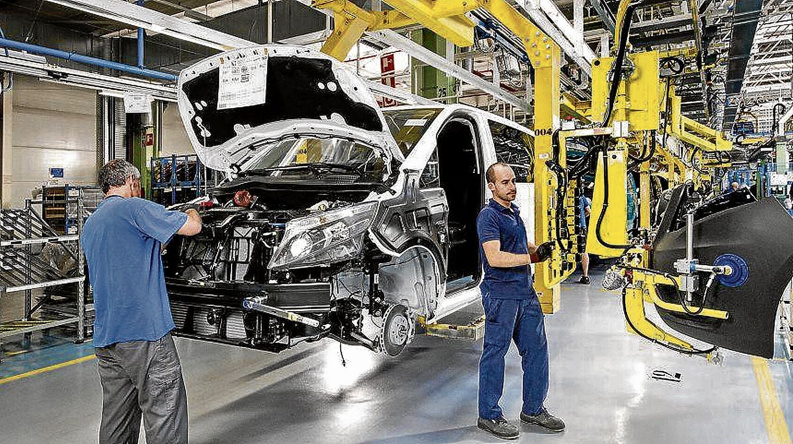 Fábrica de Mercedes en Vitoria.