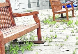 Imagen enviada por Irune Lainsa de la plaza Txapaldegi de Benta Berri