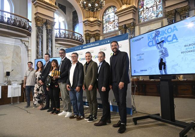 Presentación de la Clásica San Sebastián