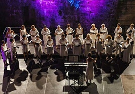 Xatz Eskifaia será el segundo de los coros de la asociación que actuará hoy en el Baluarte de la Reina.