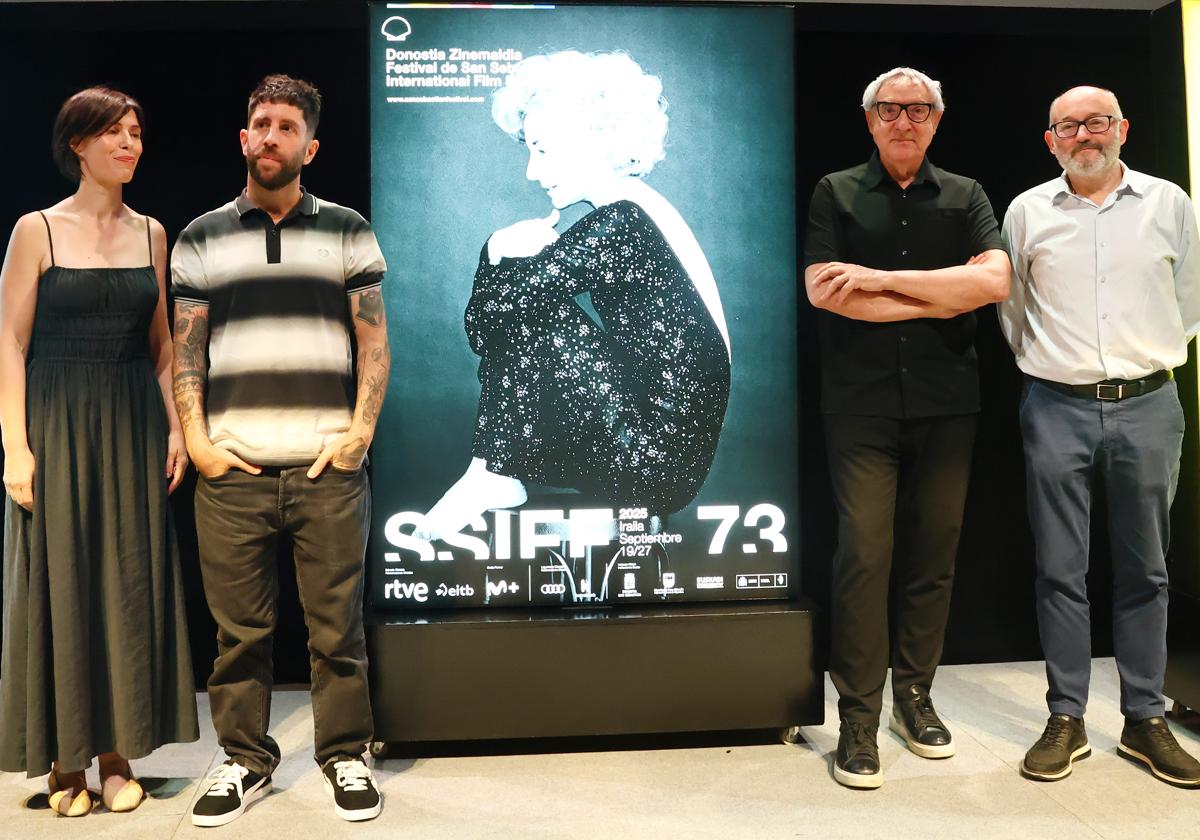 Ruth Perez de Anucita, José Ángel Peña, Manuel Outumuro y José Luis Rebordinos.