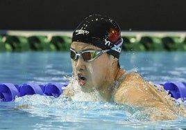 Zidi Yu, la nadadora china de solo 12 años que acapara todas las miradas en los mundiales