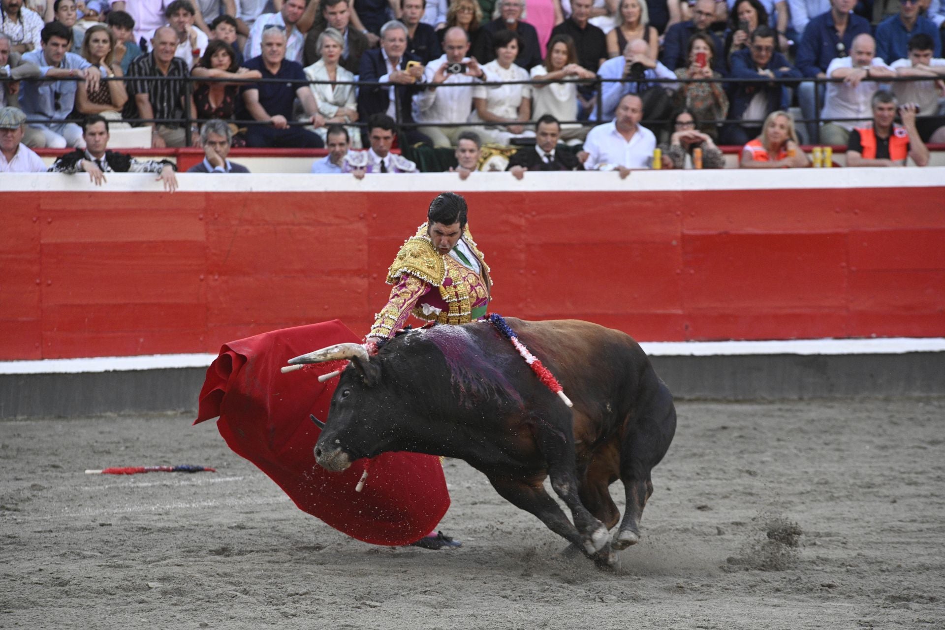 Lleno en Azpeitia para ver los toros