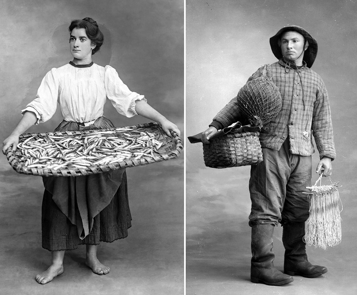 Imagen secundaria 1 - Así era la Jarana, el barrio donostiarra que cumple 175 años