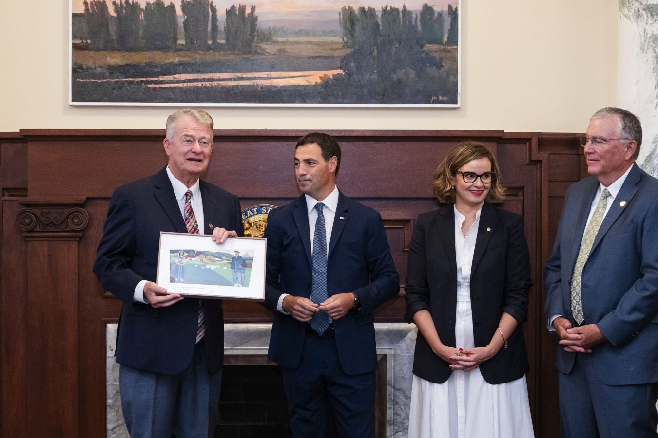 El lehendakari estrecha lazos en su visita a Idaho