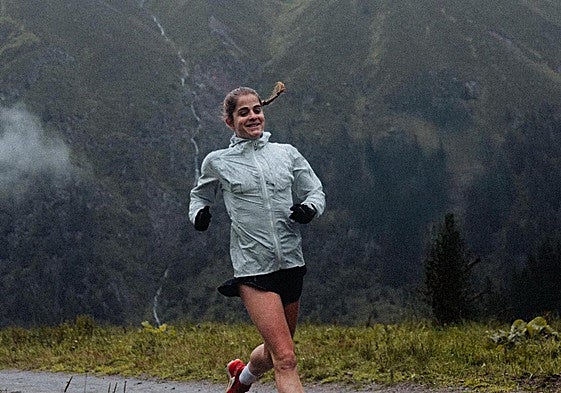 Malen Osa ya ha podido entrenar en tierras austriacas antes la importante carrera de hoy.