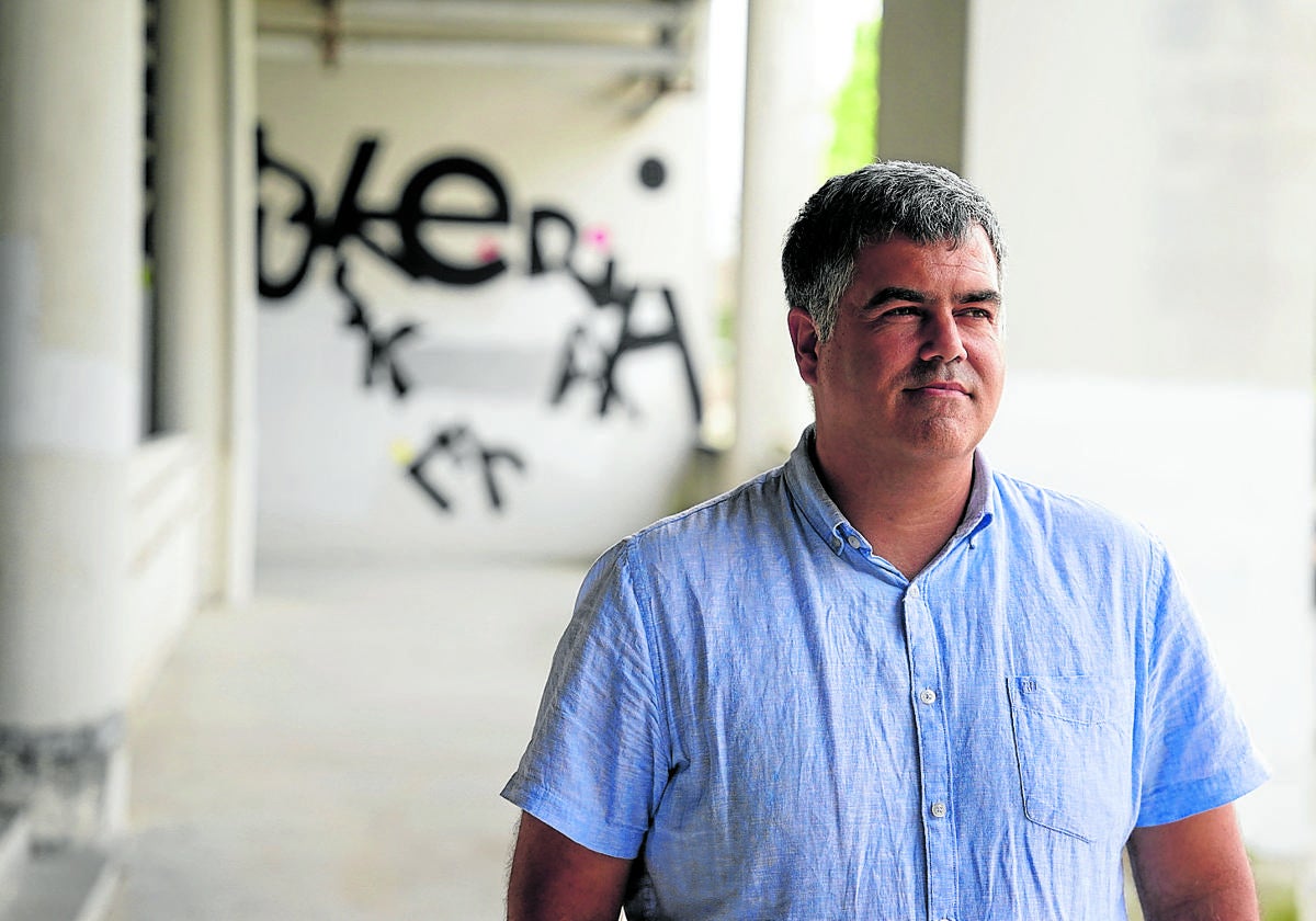 Gorka Moreno, profesor de Sociología en la EHU, exdirector del Observatorio Vasco de Inmigración (Ikuspegi) e investigador en Begirune.