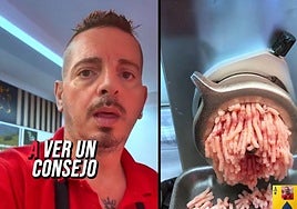 El carnicero alicantino explica la pérdida de peso en la carne picada.