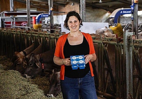 Arantxa Goenaga pide más apoyo para el sector primario.